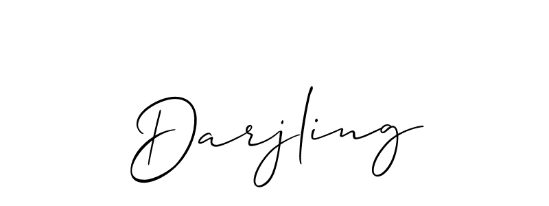 You can use this online signature creator to create a handwritten signature for the name Darjling. This is the best online autograph maker. Darjling signature style 2 images and pictures png