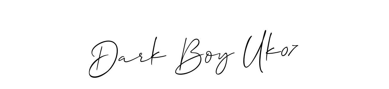 Once you've used our free online signature maker to create your best signature Allison_Script style, it's time to enjoy all of the benefits that Dark Boy Uk07 name signing documents. Dark Boy Uk07 signature style 2 images and pictures png