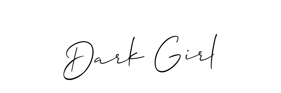 See photos of Dark Girl official signature by Spectra . Check more albums & portfolios. Read reviews & check more about Allison_Script font. Dark Girl signature style 2 images and pictures png