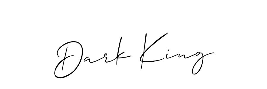 if you are searching for the best signature style for your name Dark King. so please give up your signature search. here we have designed multiple signature styles  using Allison_Script. Dark King signature style 2 images and pictures png