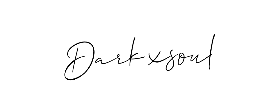 Also You can easily find your signature by using the search form. We will create Darkxsoul name handwritten signature images for you free of cost using Allison_Script sign style. Darkxsoul signature style 2 images and pictures png