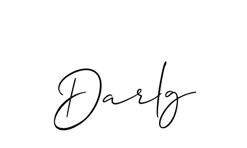 Also You can easily find your signature by using the search form. We will create Darlg name handwritten signature images for you free of cost using Allison_Script sign style. Darlg signature style 2 images and pictures png