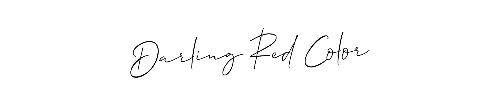 See photos of Darling Red Color official signature by Spectra . Check more albums & portfolios. Read reviews & check more about Allison_Script font. Darling Red Color signature style 2 images and pictures png