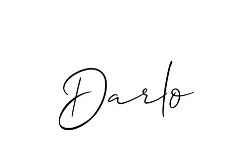 How to Draw Darlo signature style? Allison_Script is a latest design signature styles for name Darlo. Darlo signature style 2 images and pictures png
