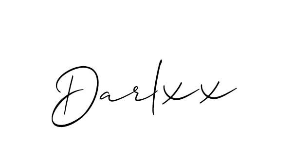 if you are searching for the best signature style for your name Darlxx. so please give up your signature search. here we have designed multiple signature styles  using Allison_Script. Darlxx signature style 2 images and pictures png