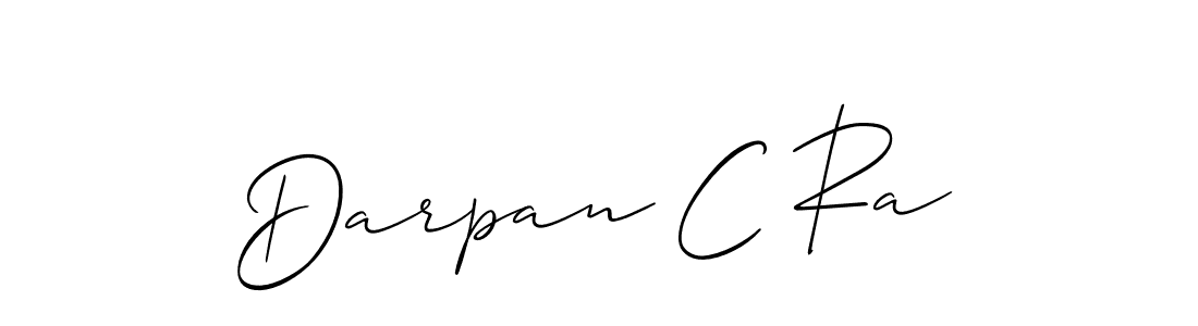 Also we have Darpan C Ra name is the best signature style. Create professional handwritten signature collection using Allison_Script autograph style. Darpan C Ra signature style 2 images and pictures png