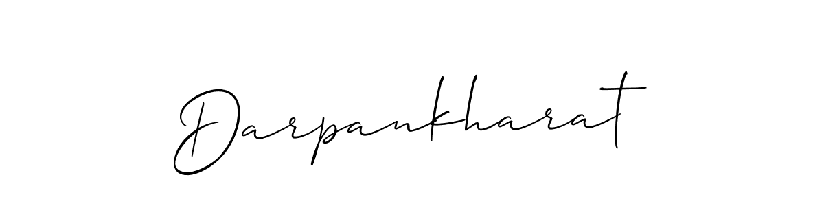 Make a beautiful signature design for name Darpankharat. Use this online signature maker to create a handwritten signature for free. Darpankharat signature style 2 images and pictures png