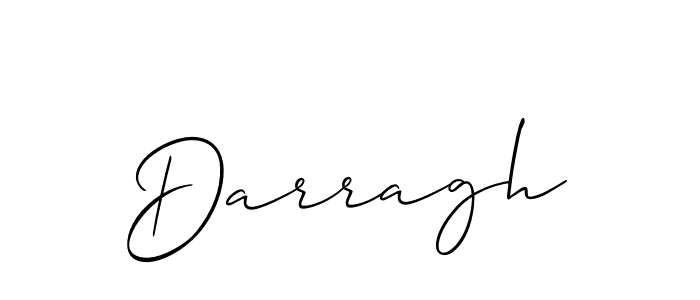Also You can easily find your signature by using the search form. We will create Darragh name handwritten signature images for you free of cost using Allison_Script sign style. Darragh signature style 2 images and pictures png