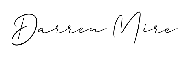 Darren Mire stylish signature style. Best Handwritten Sign (Allison_Script) for my name. Handwritten Signature Collection Ideas for my name Darren Mire. Darren Mire signature style 2 images and pictures png
