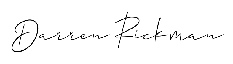 Darren Rickman stylish signature style. Best Handwritten Sign (Allison_Script) for my name. Handwritten Signature Collection Ideas for my name Darren Rickman. Darren Rickman signature style 2 images and pictures png