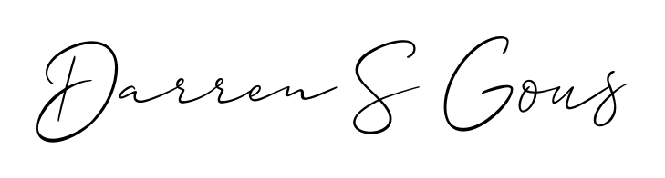 Practice writing Darren S Gous with the flow of Allison_Script lettering. A fantastic source of inspiration for developing your personal signature style. Darren S Gous signature style 2 images and pictures png