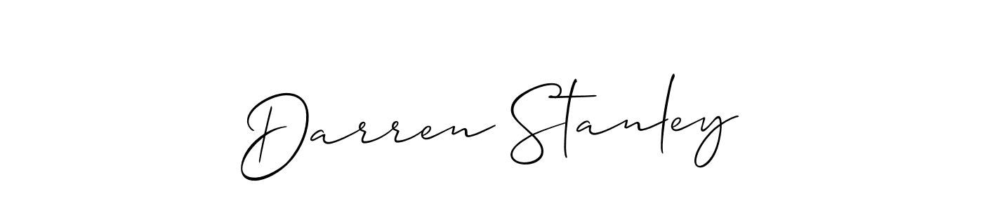 if you are searching for the best signature style for your name Darren Stanley. so please give up your signature search. here we have designed multiple signature styles  using Allison_Script. Darren Stanley signature style 2 images and pictures png