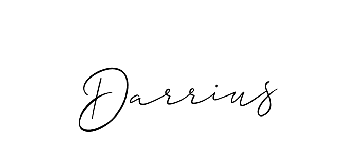 How to Draw Darrius signature style? Allison_Script is a latest design signature styles for name Darrius. Darrius signature style 2 images and pictures png