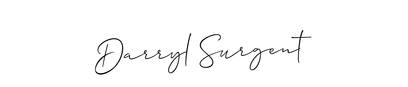 Here are the top 10 professional signature styles for the name Darryl Surgent. These are the best autograph styles you can use for your name. Darryl Surgent signature style 2 images and pictures png