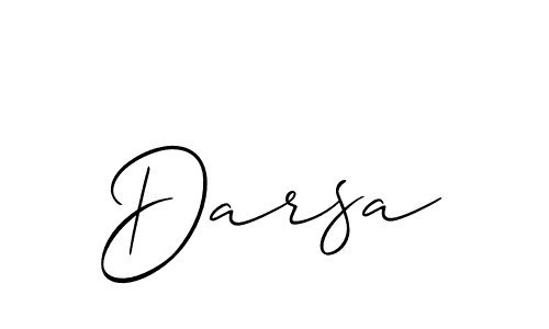 if you are searching for the best signature style for your name Darsa. so please give up your signature search. here we have designed multiple signature styles  using Allison_Script. Darsa signature style 2 images and pictures png