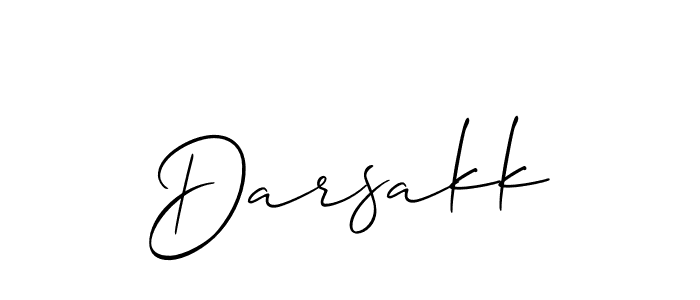 Best and Professional Signature Style for Darsakk. Allison_Script Best Signature Style Collection. Darsakk signature style 2 images and pictures png