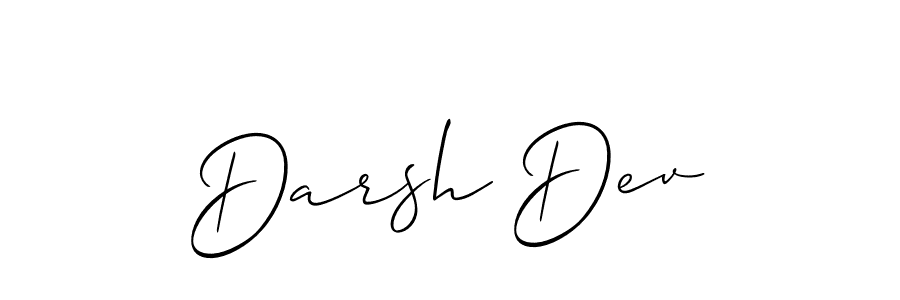 See photos of Darsh Dev official signature by Spectra . Check more albums & portfolios. Read reviews & check more about Allison_Script font. Darsh Dev signature style 2 images and pictures png