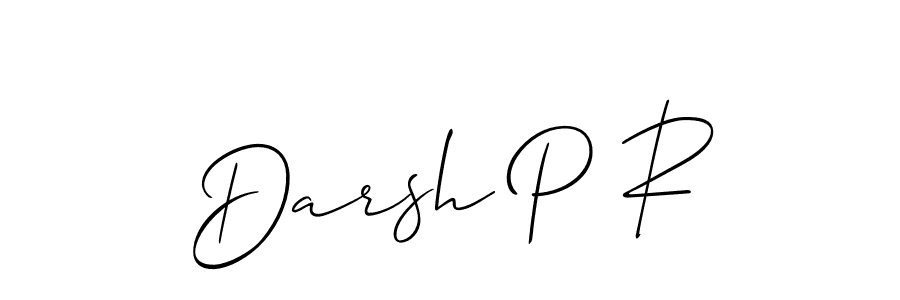 You can use this online signature creator to create a handwritten signature for the name Darsh P R. This is the best online autograph maker. Darsh P R signature style 2 images and pictures png