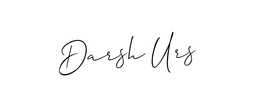 Make a beautiful signature design for name Darsh Urs. Use this online signature maker to create a handwritten signature for free. Darsh Urs signature style 2 images and pictures png