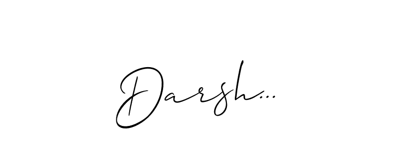 See photos of Darsh... official signature by Spectra . Check more albums & portfolios. Read reviews & check more about Allison_Script font. Darsh... signature style 2 images and pictures png