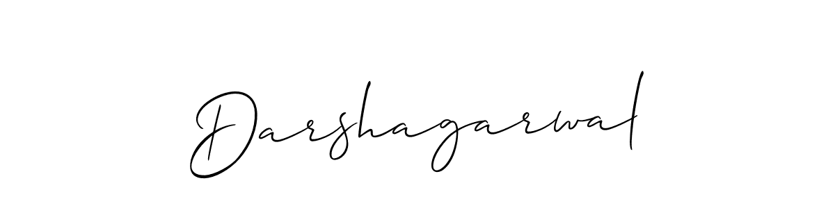 How to Draw Darshagarwal signature style? Allison_Script is a latest design signature styles for name Darshagarwal. Darshagarwal signature style 2 images and pictures png