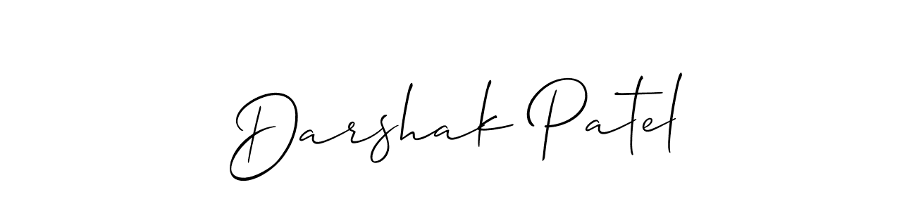Once you've used our free online signature maker to create your best signature Allison_Script style, it's time to enjoy all of the benefits that Darshak Patel name signing documents. Darshak Patel signature style 2 images and pictures png