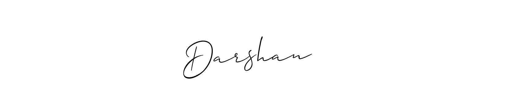 Also You can easily find your signature by using the search form. We will create Darshan ಗೌಡ name handwritten signature images for you free of cost using Allison_Script sign style. Darshan ಗೌಡ signature style 2 images and pictures png