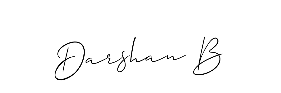 You can use this online signature creator to create a handwritten signature for the name Darshan B. This is the best online autograph maker. Darshan B signature style 2 images and pictures png