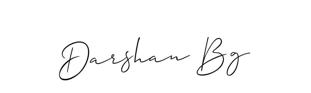 The best way (Allison_Script) to make a short signature is to pick only two or three words in your name. The name Darshan Bg include a total of six letters. For converting this name. Darshan Bg signature style 2 images and pictures png