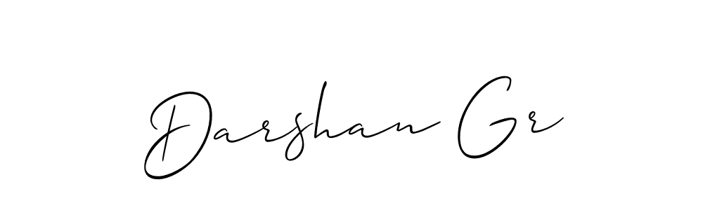 Allison_Script is a professional signature style that is perfect for those who want to add a touch of class to their signature. It is also a great choice for those who want to make their signature more unique. Get Darshan Gr name to fancy signature for free. Darshan Gr signature style 2 images and pictures png