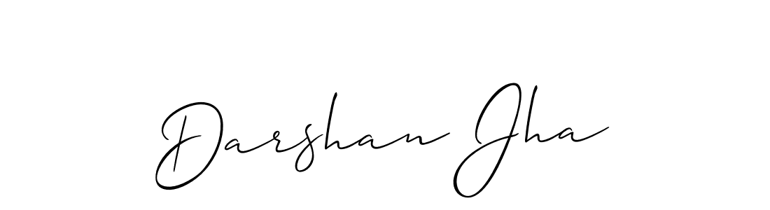 Similarly Allison_Script is the best handwritten signature design. Signature creator online .You can use it as an online autograph creator for name Darshan Jha. Darshan Jha signature style 2 images and pictures png