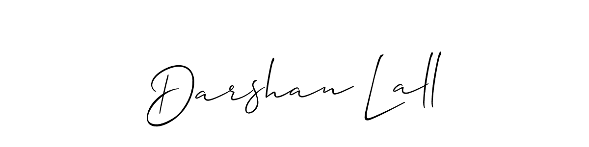 if you are searching for the best signature style for your name Darshan Lall. so please give up your signature search. here we have designed multiple signature styles  using Allison_Script. Darshan Lall signature style 2 images and pictures png