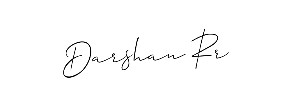 Best and Professional Signature Style for Darshan Rr. Allison_Script Best Signature Style Collection. Darshan Rr signature style 2 images and pictures png