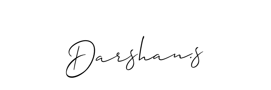 How to Draw Darshan.s signature style? Allison_Script is a latest design signature styles for name Darshan.s. Darshan.s signature style 2 images and pictures png