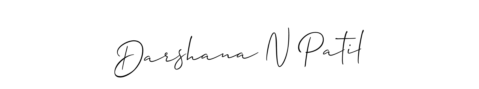 if you are searching for the best signature style for your name Darshana N Patil. so please give up your signature search. here we have designed multiple signature styles  using Allison_Script. Darshana N Patil signature style 2 images and pictures png