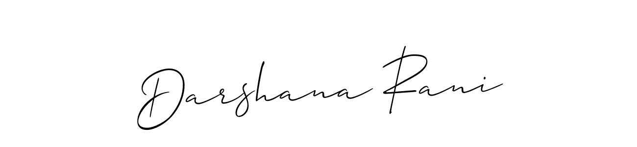 You can use this online signature creator to create a handwritten signature for the name Darshana Rani. This is the best online autograph maker. Darshana Rani signature style 2 images and pictures png