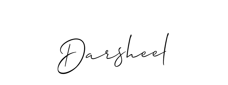 if you are searching for the best signature style for your name Darsheel. so please give up your signature search. here we have designed multiple signature styles  using Allison_Script. Darsheel signature style 2 images and pictures png