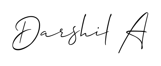 Get an exclusive digital autograph for Darshil A. The Allison_Script typeface captures the charm of real penmanship on paper. Darshil A signature style 2 images and pictures png