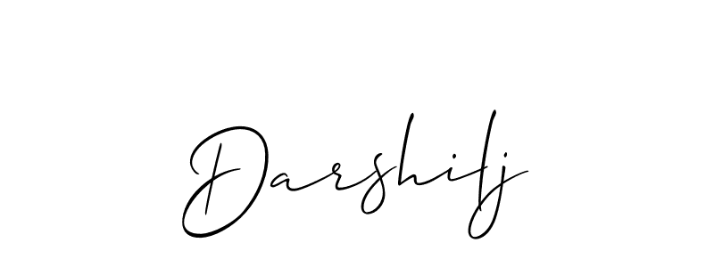 Best and Professional Signature Style for Darshilj. Allison_Script Best Signature Style Collection. Darshilj signature style 2 images and pictures png