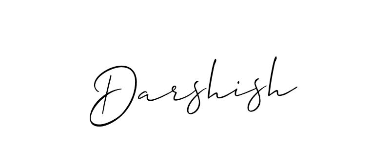 if you are searching for the best signature style for your name Darshish. so please give up your signature search. here we have designed multiple signature styles  using Allison_Script. Darshish signature style 2 images and pictures png