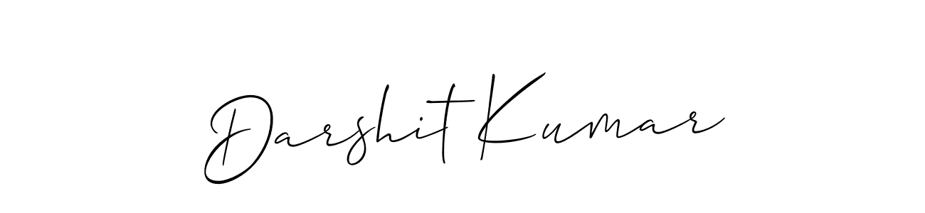Similarly Allison_Script is the best handwritten signature design. Signature creator online .You can use it as an online autograph creator for name Darshit Kumar. Darshit Kumar signature style 2 images and pictures png