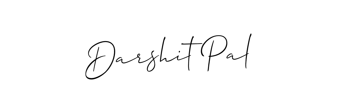 Also You can easily find your signature by using the search form. We will create Darshit Pal name handwritten signature images for you free of cost using Allison_Script sign style. Darshit Pal signature style 2 images and pictures png