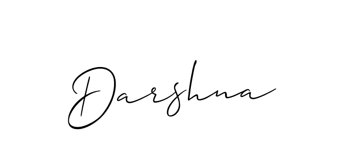 How to make Darshna name signature. Use Allison_Script style for creating short signs online. This is the latest handwritten sign. Darshna signature style 2 images and pictures png