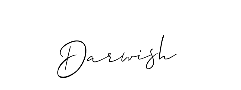 Make a beautiful signature design for name Darwish . Use this online signature maker to create a handwritten signature for free. Darwish  signature style 2 images and pictures png