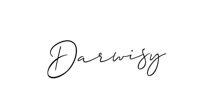Make a beautiful signature design for name Darwisy. Use this online signature maker to create a handwritten signature for free. Darwisy signature style 2 images and pictures png