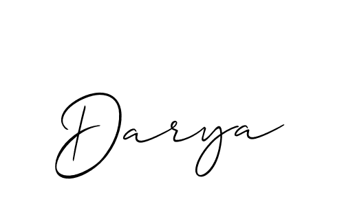 Also You can easily find your signature by using the search form. We will create Darya name handwritten signature images for you free of cost using Allison_Script sign style. Darya signature style 2 images and pictures png