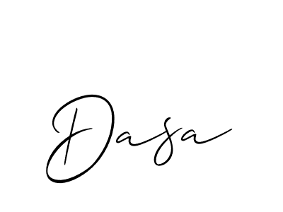 It looks lik you need a new signature style for name Dasa. Design unique handwritten (Allison_Script) signature with our free signature maker in just a few clicks. Dasa signature style 2 images and pictures png