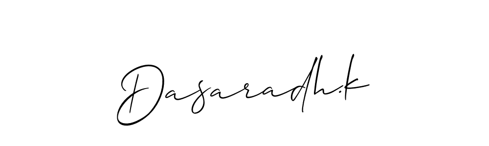 You can use this online signature creator to create a handwritten signature for the name Dasaradh.k. This is the best online autograph maker. Dasaradh.k signature style 2 images and pictures png