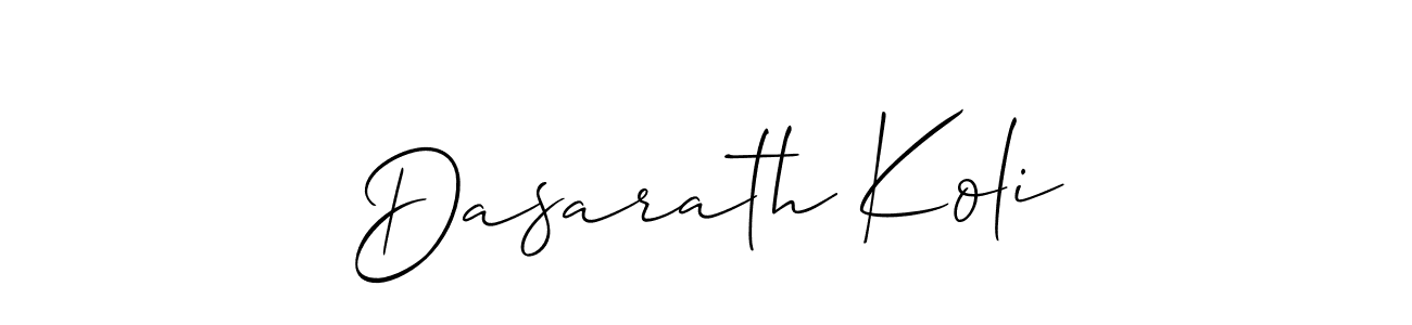 Make a beautiful signature design for name Dasarath Koli. Use this online signature maker to create a handwritten signature for free. Dasarath Koli signature style 2 images and pictures png