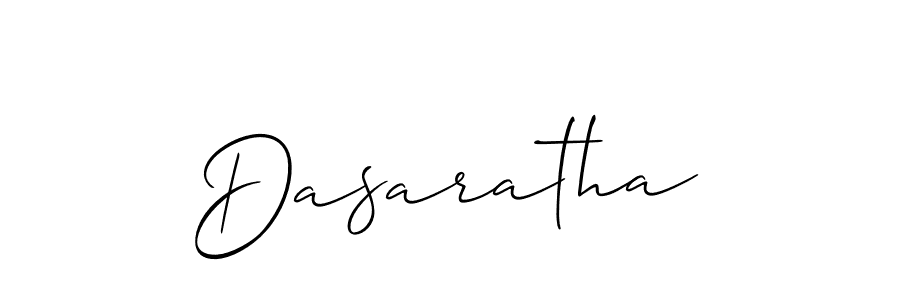 Create a beautiful signature design for name Dasaratha. With this signature (Allison_Script) fonts, you can make a handwritten signature for free. Dasaratha signature style 2 images and pictures png